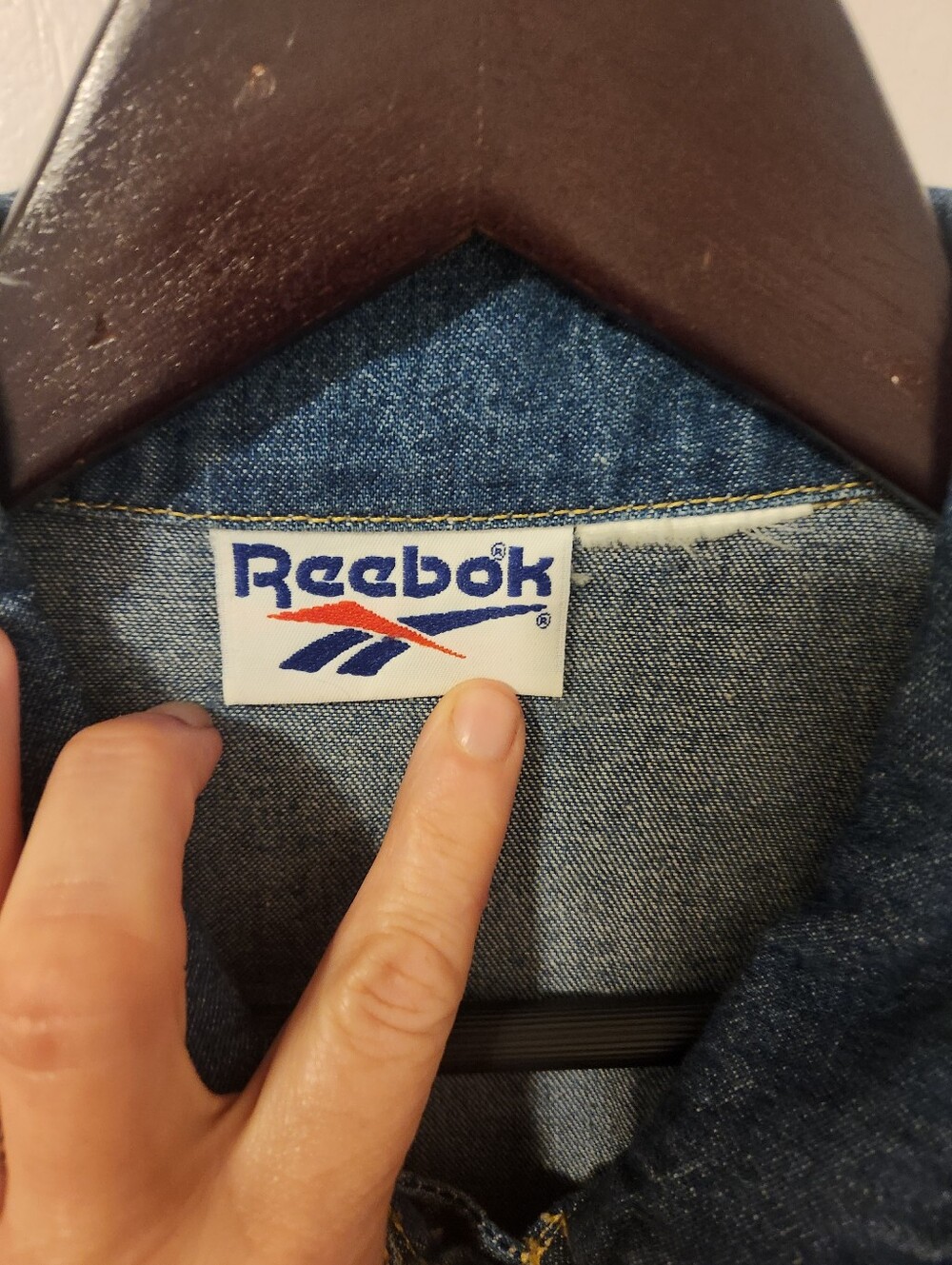 Unisex Reebok Jean Jacket - Picture 4 of 8